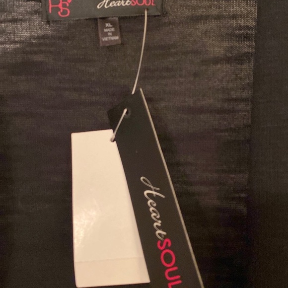 NWT HeartSoul sparkle sweater size XL - Picture 3 of 3